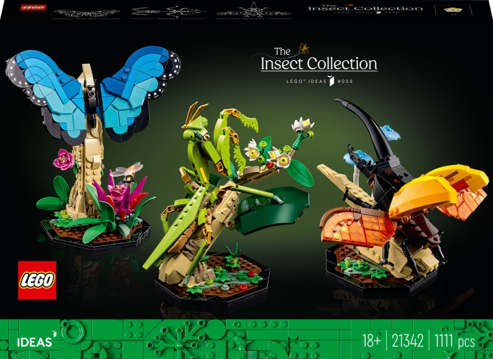 LEGO Ideas 21342 - The Insect Collection in the group TOYS, KIDS & BABY PRODUCTS / Toys / Building toys / Lego at TP E-commerce Nordic AB (C33621)