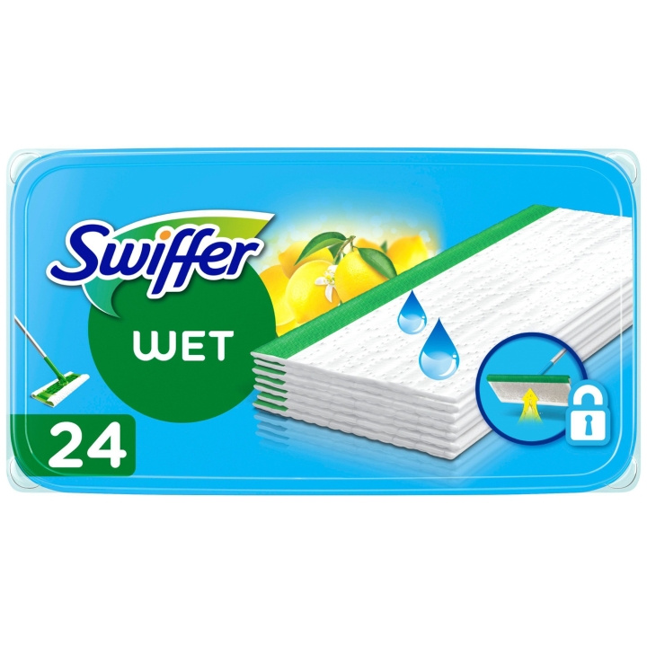 Swiffer Sweeper Fuktiga Refiller För Golv x24 in the group HOME, HOUSEHOLD & GARDEN / Cleaning products / Other cleaning accessories at TP E-commerce Nordic AB (C33875)