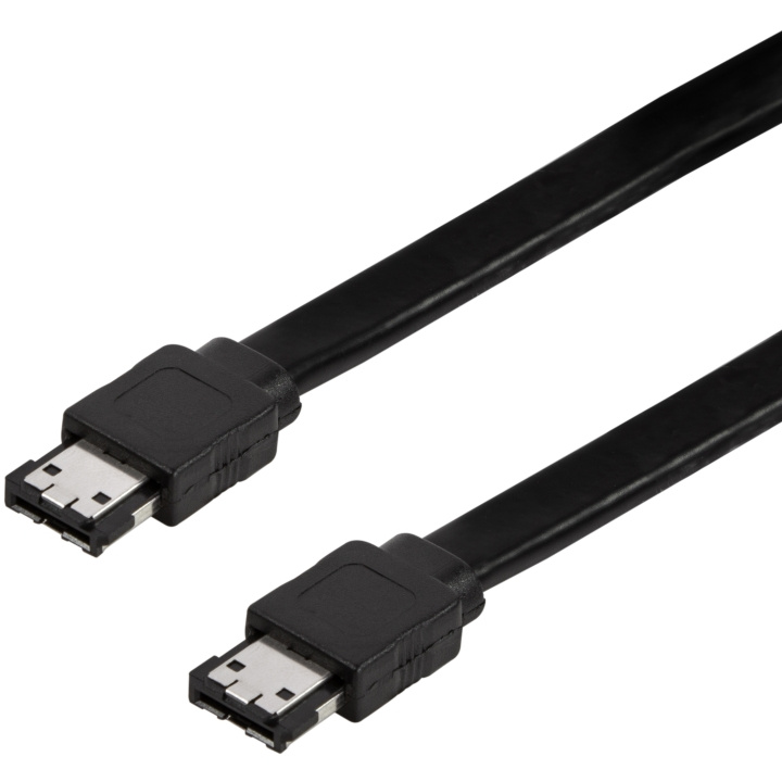 LogiLink eSATA-kabel Hane/Hane 6 Gbps 0,75m in the group COMPUTERS & PERIPHERALS / Computer components / Harddrives / Adapters & Accessories at TP E-commerce Nordic AB (C33896)