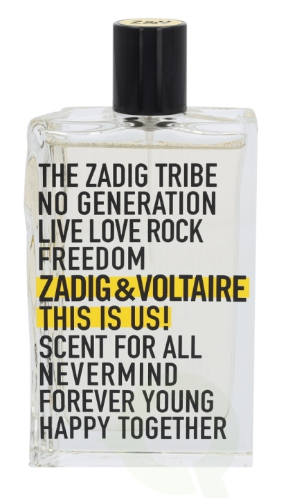 Zadig & Voltaire This is Us! SNFH Edt Spray 100 ml in the group BEAUTY & HEALTH / Fragrance & Perfume / Perfumes / Unisex at TP E-commerce Nordic AB (C34142)