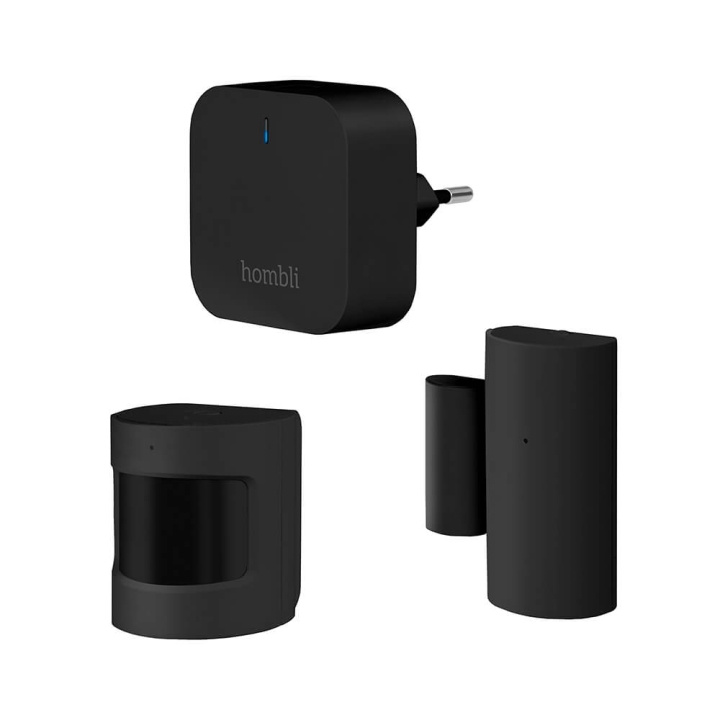 Hombli Smart Bluetooth Sensor Starter Kit Black in the group HOME, HOUSEHOLD & GARDEN / Smart home / Smart home systems at TP E-commerce Nordic AB (C35250)