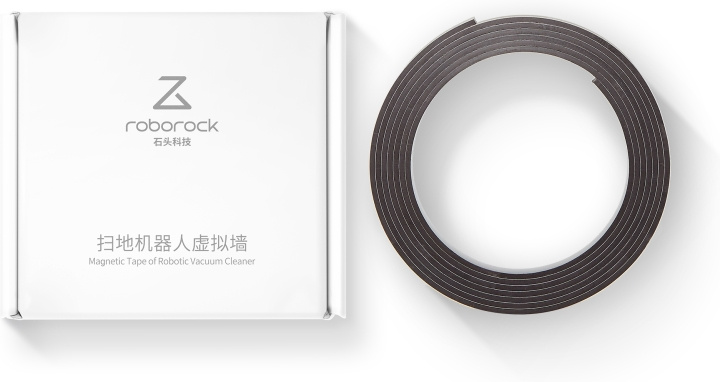 Roborock Virtual wall magnetic strip, S5 Max, S6 Pure, S6 MaxV in the group HOME, HOUSEHOLD & GARDEN / Cleaning products / Vacuum cleaners & Accessories / Accessories / Spare parts for robot vacuums at TP E-commerce Nordic AB (C36506)