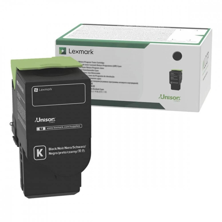 Lexmark Toner 78C20K0 Black, Return in the group COMPUTERS & PERIPHERALS / Printers & Accessories / Ink & Toner / Toner / Lexmark at TP E-commerce Nordic AB (C36722)