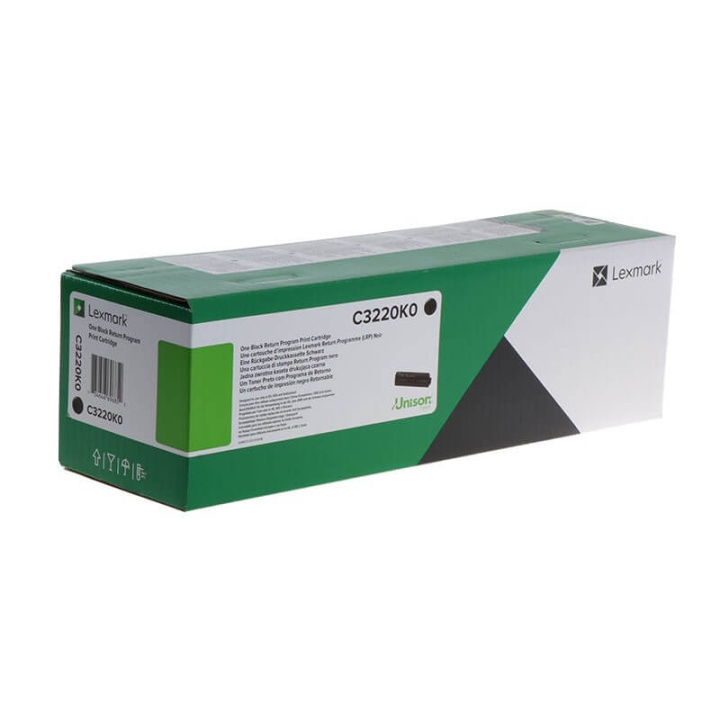 Lexmark Toner C3220K0 Black, Return in the group COMPUTERS & PERIPHERALS / Printers & Accessories / Ink & Toner / Toner / Lexmark at TP E-commerce Nordic AB (C36782)