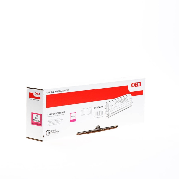 OKI Toner 44844506 Magenta in the group COMPUTERS & PERIPHERALS / Printers & Accessories / Ink & Toner / Toner / OKI at TP E-commerce Nordic AB (C36849)