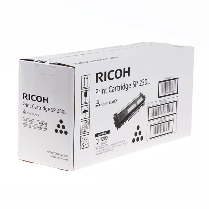 Ricoh Toner 408295 SP 230L Black in the group COMPUTERS & PERIPHERALS / Printers & Accessories / Ink & Toner / Toner / Ricoh at TP E-commerce Nordic AB (C36988)