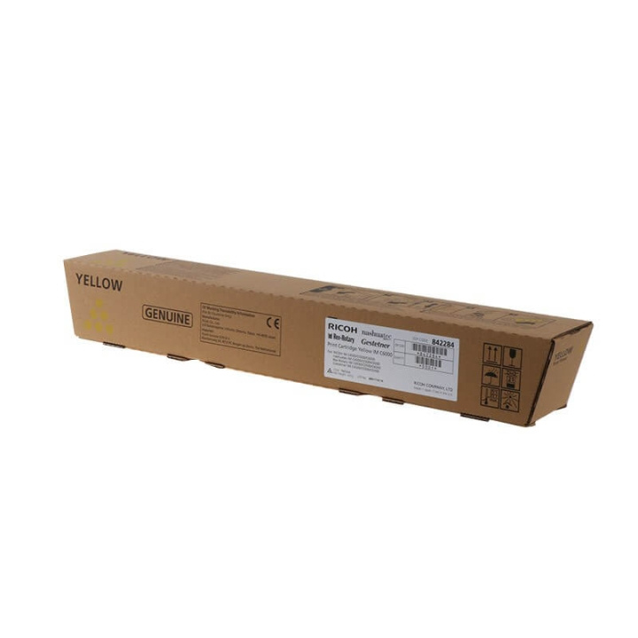 Ricoh Toner 842284 IM C6000 Yellow in the group COMPUTERS & PERIPHERALS / Printers & Accessories / Ink & Toner / Toner / Ricoh at TP E-commerce Nordic AB (C37048)