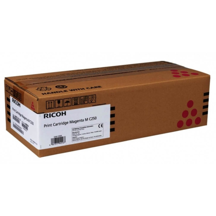 Ricoh Toner 408354 M C250 Magenta in the group COMPUTERS & PERIPHERALS / Printers & Accessories / Ink & Toner / Toner / Ricoh at TP E-commerce Nordic AB (C37112)