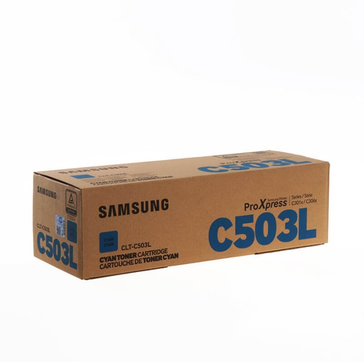 Samsung Toner SU014A CLT-C503L Cyan in the group COMPUTERS & PERIPHERALS / Printers & Accessories / Ink & Toner / Toner / Samsung at TP E-commerce Nordic AB (C37196)