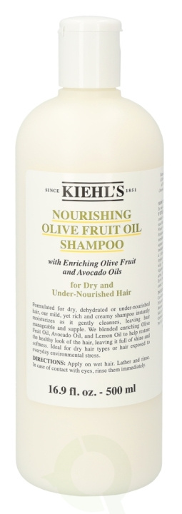 Kiehls Kiehl\'s Olive Fruit Oil Nourishing Shampoo 500 ml in the group BEAUTY & HEALTH / Hair & Styling / Hair care / Schampoo at TP E-commerce Nordic AB (C37854)