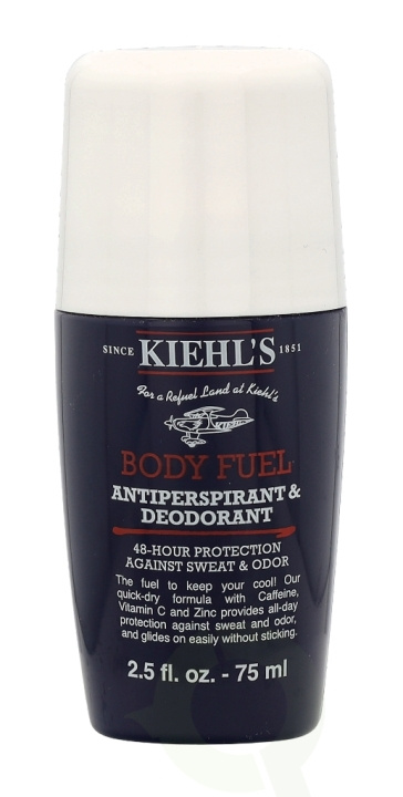 Kiehls Kiehl\'s Body Fuel Antiperspirant & Deodorant 75 ml in the group BEAUTY & HEALTH / Fragrance & Perfume / Deodorants / Deodorant for women at TP E-commerce Nordic AB (C37855)