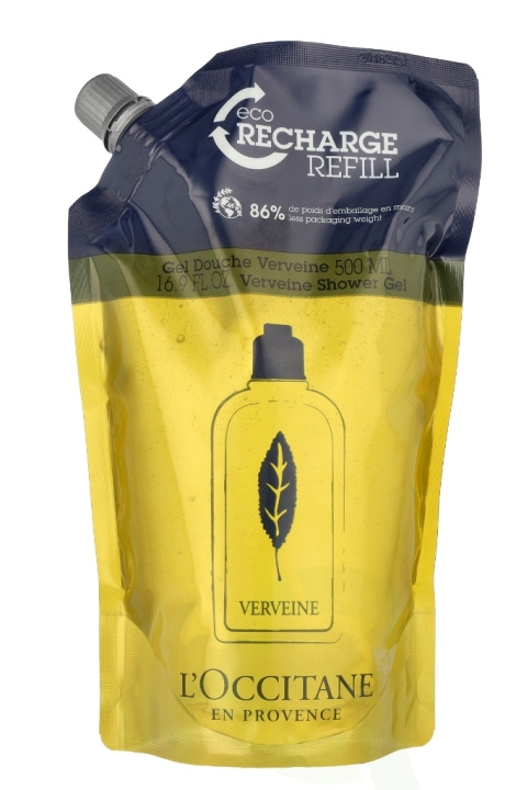 L\'Occitane Verbena Citrus Shower Gel - Refill 500 ml in the group BEAUTY & HEALTH / Skin care / Body health / Bath & Shower gels at TP E-commerce Nordic AB (C37884)