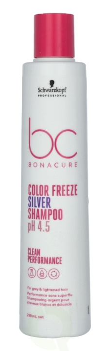 Bonacure Color Freeze Silver Shampoo 250 ml in the group BEAUTY & HEALTH / Hair & Styling / Hair care / Schampoo at TP E-commerce Nordic AB (C38219)