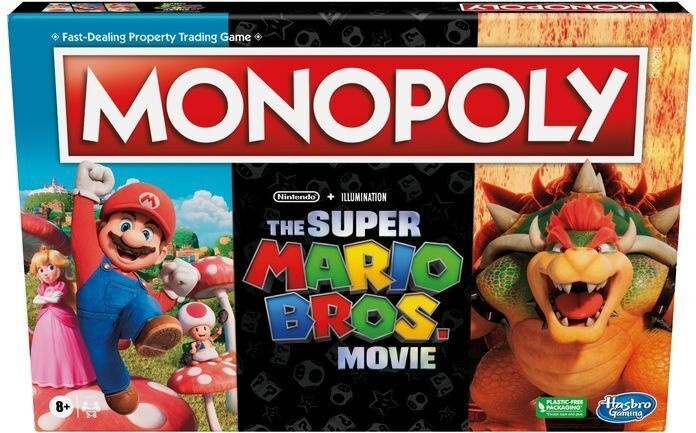 Hasbro Monopoly Super Mario Movie brädspel, EN in the group TOYS, KIDS & BABY PRODUCTS / Games / Board games at TP E-commerce Nordic AB (C38499)