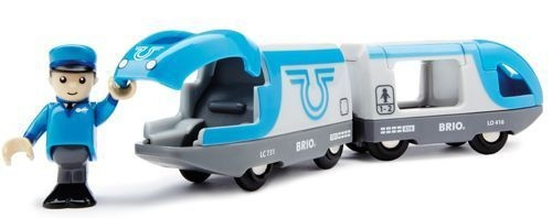 BRIO Railway 33506 - Passagerartåg batteridrivet in the group TOYS, KIDS & BABY PRODUCTS / Toys / Building toys / Brio train tracks at TP E-commerce Nordic AB (C40382)