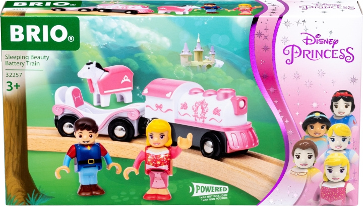 BRIO Disney 32257 - Princess Törnrosa batteridrivet tåg in the group TOYS, KIDS & BABY PRODUCTS / Toys / Building toys / Brio train tracks at TP E-commerce Nordic AB (C40436)