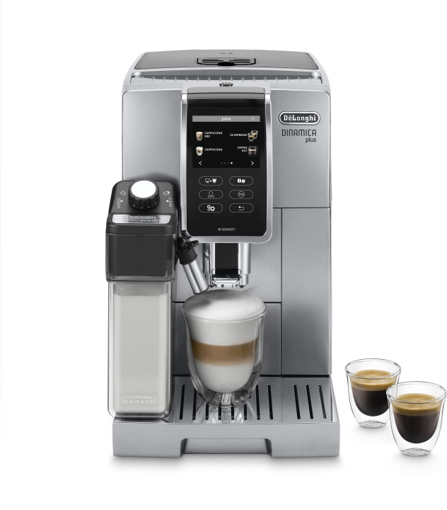 DeLonghi Dinamica Plus ECAM370.95.S -kahviautomaatti in the group HOME, HOUSEHOLD & GARDEN / Household appliances / Coffee makers and accessories / Drip coffee makers at TP E-commerce Nordic AB (C40959)