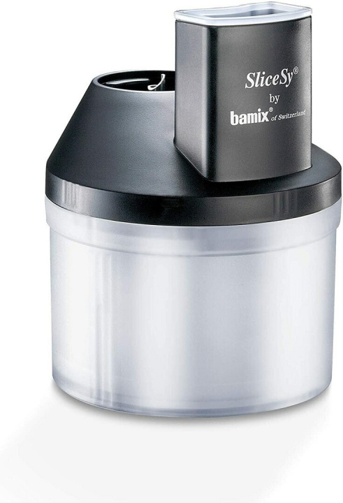 Bamix SliceSy -lisäosa, musta in the group HOME, HOUSEHOLD & GARDEN / Household appliances / Food processor & Kitchen appliances / Hand blenders at TP E-commerce Nordic AB (C41074)