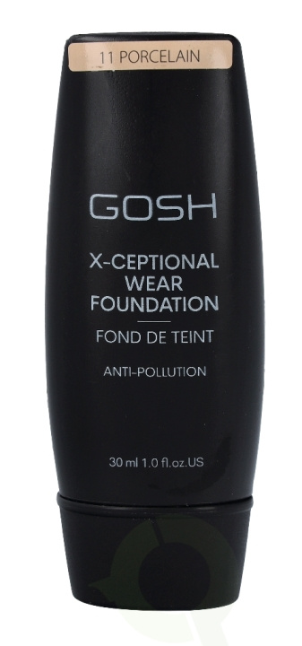 Gosh X-Ceptional Wear Foundation Long Lasting Makeup 30 ml 11 Porcelain in the group BEAUTY & HEALTH / Makeup / Facial makeup / Foundation at TP E-commerce Nordic AB (C41480)