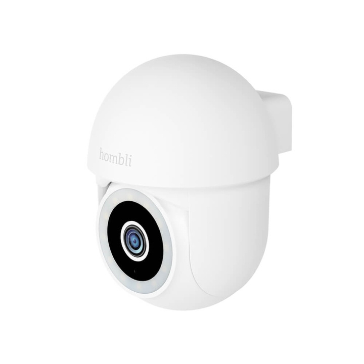 Hombli Smart Pan & Tilt Camera White in the group HOME, HOUSEHOLD & GARDEN / Alarm & Security / Security cameras / Digital (Network) / Indoor cameras at TP E-commerce Nordic AB (C42003)