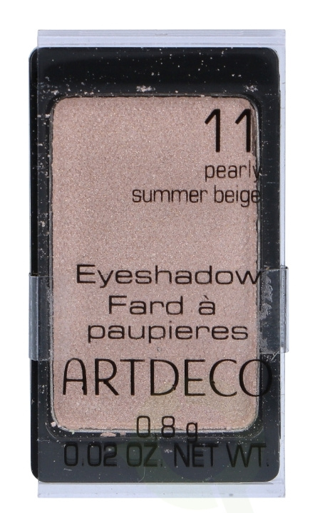 Artdeco Eyeshadow Pearl 0.8 gr #11 Pearly Summer Beige in the group BEAUTY & HEALTH / Makeup / Eyes & Eyebrows / Eye shadows at TP E-commerce Nordic AB (C42150)