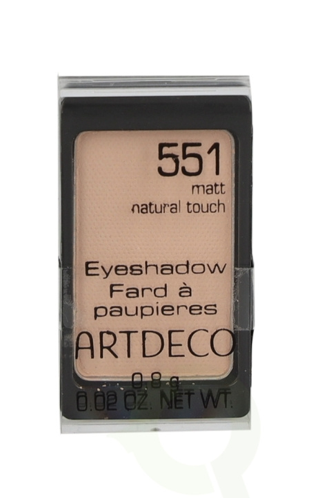 Artdeco Eyeshadow Matt 0.8 gr 551 Natural Touch in the group BEAUTY & HEALTH / Makeup / Eyes & Eyebrows / Eye shadows at TP E-commerce Nordic AB (C42168)