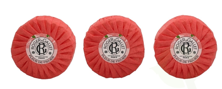 Roger & Gallet Fleur De Figuier Giftset 300 gr, Soap Bar - 3x100gr in the group BEAUTY & HEALTH / Gift sets / Gift sets for him at TP E-commerce Nordic AB (C42356)