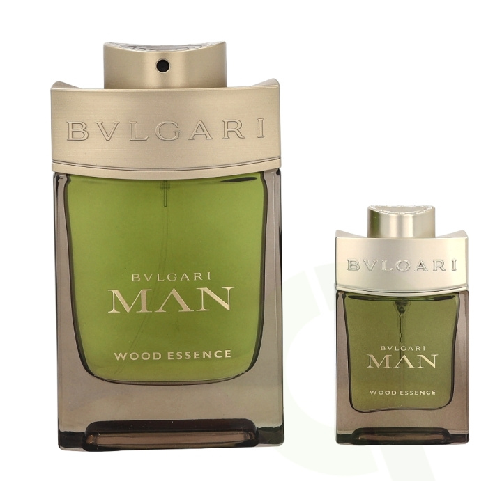 Bvlgari Man Wood Essence Giftset 115 ml, Edp Spray 100ml/Edp Spray 15ml in the group BEAUTY & HEALTH / Gift sets / Gift sets for him at TP E-commerce Nordic AB (C42376)