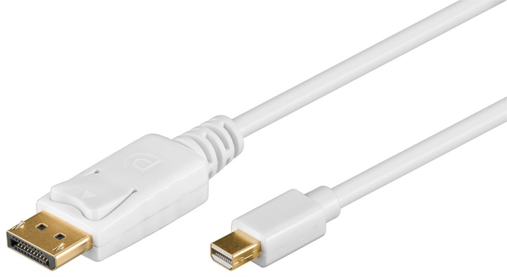 Goobay Mini DisplayPort™ Adapter Cable 1.2, gold-plated Mini DisplayPort male > DisplayPort™ male, 2 m in the group COMPUTERS & PERIPHERALS / Computer cables / DisplayPort / Cables at TP E-commerce Nordic AB (C42797)