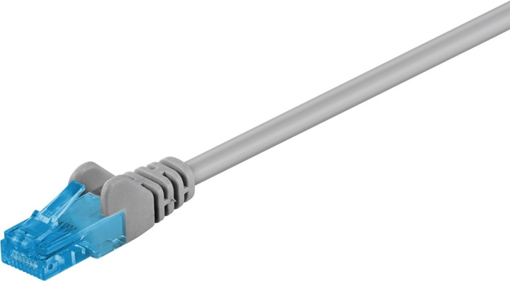 Goobay CAT 6A Patch Cable, U/UTP, grey copper conductor (CU), halogen-free cable sheath (LSZH), 10 m in the group COMPUTERS & PERIPHERALS / Computer cables / Network cables / Cat6 at TP E-commerce Nordic AB (C42918)