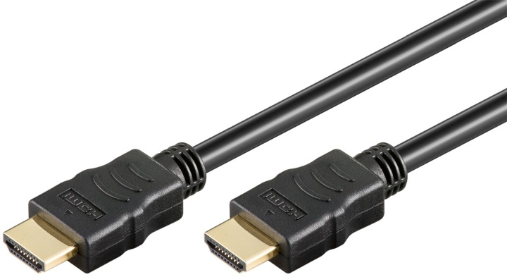 Goobay High Speed HDMI™ Cable with Ethernet HDMI™ connector male (type A) > HDMI™ connector (type A), 2 m in the group HOME ELECTRONICS / Cables & Adapters / HDMI / Cables at TP E-commerce Nordic AB (C43008)