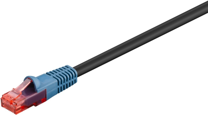 Goobay CAT 6 Outdoor Patch Cable, U/UTP, black copper-clad aluminium wire (CCA), double-layer cable jacket (PE), 60 m in the group COMPUTERS & PERIPHERALS / Computer cables / Network cables / Cat6 at TP E-commerce Nordic AB (C43535)