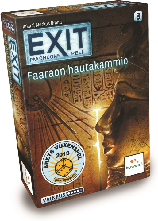 EXIT: Pharaoh\'s Tomb escape room-spel in the group TOYS, KIDS & BABY PRODUCTS / Games / Board games at TP E-commerce Nordic AB (C43857)