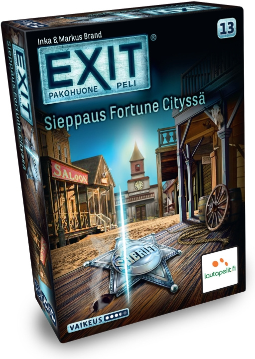 EXIT Kidnappning i Fortune City escape room-spel in the group TOYS, KIDS & BABY PRODUCTS / Games / Board games at TP E-commerce Nordic AB (C43890)