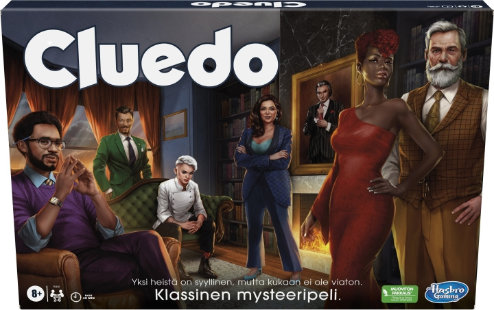 Hasbro Cluedo Classic brädspel, på finska in the group TOYS, KIDS & BABY PRODUCTS / Games / Board games at TP E-commerce Nordic AB (C43892)