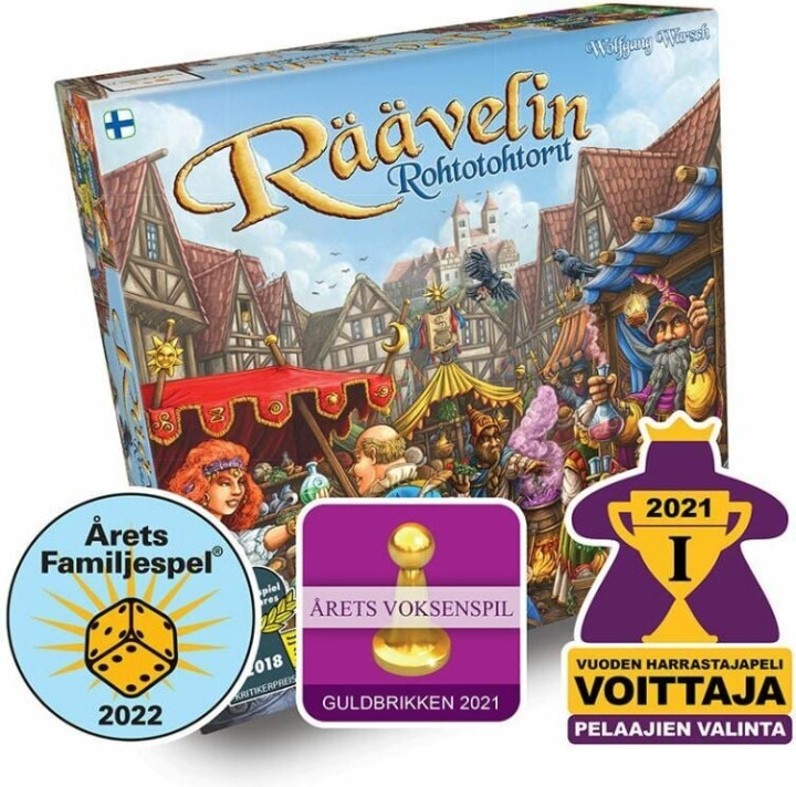 Räävelis örtläkare - brädspel in the group TOYS, KIDS & BABY PRODUCTS / Toys / Board games / Family Games at TP E-commerce Nordic AB (C43917)