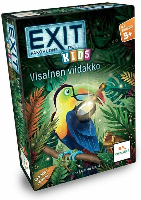 EXIT Kids Krångliga djungeln barnens flyktrumspel in the group TOYS, KIDS & BABY PRODUCTS / Toys / Board games / Family Games at TP E-commerce Nordic AB (C43928)