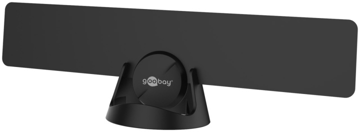 Goobay Ultraplatt aktiv Full HD DVB-T2 inomhusantenn, inkl. LTE/4G-filter med upp till 16 dBi förstärkning för svag mottagningssignal in the group HOME ELECTRONICS / Audio & Picture / TV & Accessories / Antennas & Accessories at TP E-commerce Nordic AB (C44143)