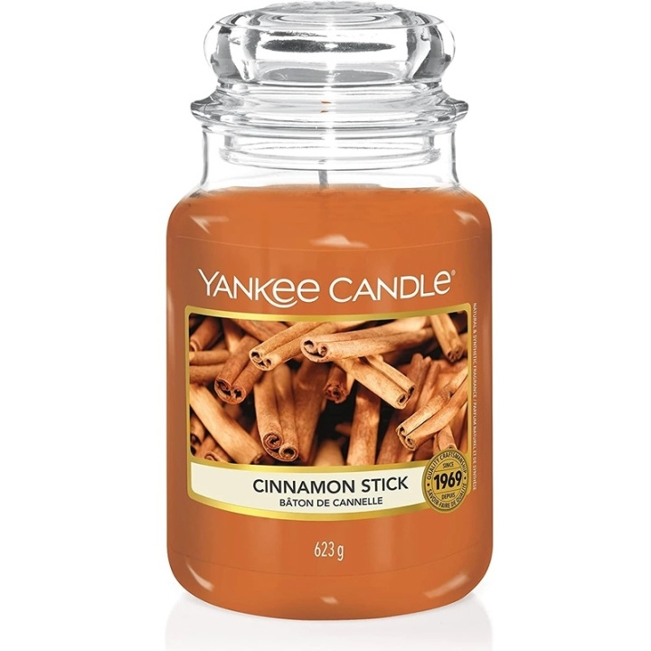 Yankee Candle Classic Large Jar Cinnamon Stick 623g in the group BEAUTY & HEALTH / Fragrance & Perfume / Other fragrances / Scented candles at TP E-commerce Nordic AB (C44319)