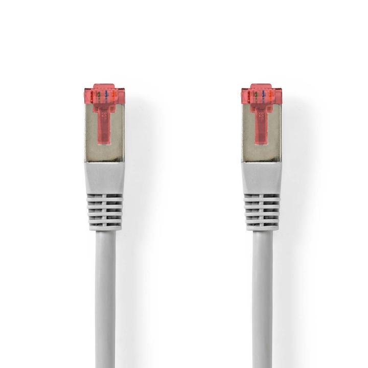 Nedis CAT6 Cable | RJ45 Male | RJ45 Male | SF/UTP | 20.0 m | Round | PVC | Grey | Label in the group COMPUTERS & PERIPHERALS / Computer cables / Network cables / Cat6 at TP E-commerce Nordic AB (C44428)