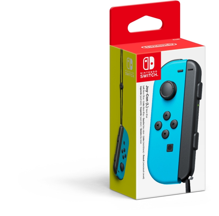 Nintendo Joy-Con L spelkontroll, blå, Switch in the group HOME ELECTRONICS / Game consoles & Accessories / Nintendo Switch / Accessories at TP E-commerce Nordic AB (C44492)