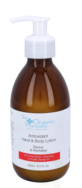 The Organic Pharmacy Antioxidant Hand & Body Lotion 250 ml With Shea Butter, Canlendula & Sweet Orange Oil in the group BEAUTY & HEALTH / Skin care / Body health / Body lotion at TP E-commerce Nordic AB (C44749)