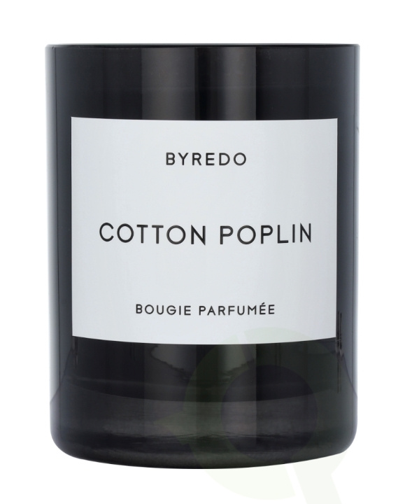 Byredo Candle 240 gr Cotton Poplin in the group BEAUTY & HEALTH / Fragrance & Perfume / Other fragrances / Scented candles at TP E-commerce Nordic AB (C44837)