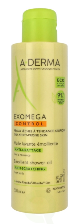 A-Derma Exomega Control Emollient Shower Oil 500 ml in the group BEAUTY & HEALTH / Skin care / Body health / Bath & Shower gels at TP E-commerce Nordic AB (C45857)