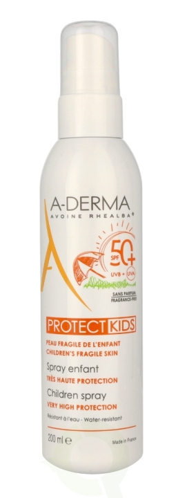 A-Derma Protect Kids Children Spray SPF50+ 200 ml in the group BEAUTY & HEALTH / Skin care / Tanning / Sunscreen at TP E-commerce Nordic AB (C45874)