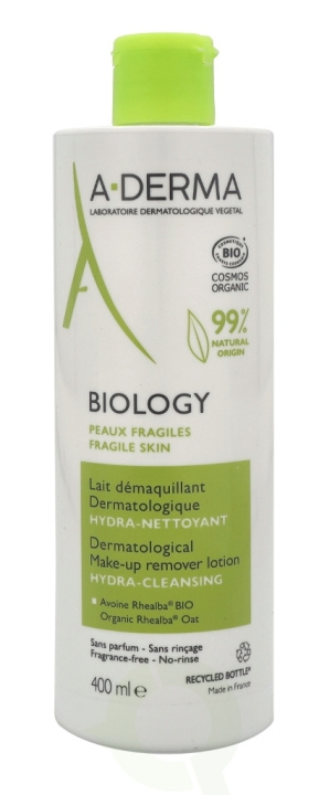 A-Derma Biology Dermatological Make-Up Remover Lotion 400 ml in the group BEAUTY & HEALTH / Makeup / Makeup removal at TP E-commerce Nordic AB (C45875)