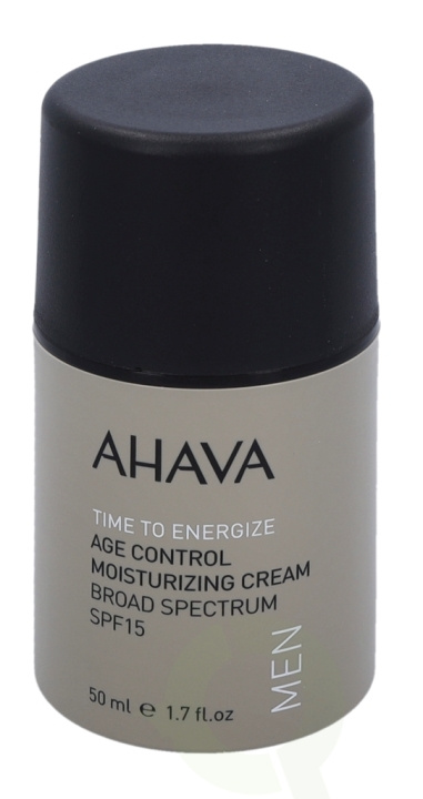 Ahava Men T.T.E. Age Control Moisturizing Cream SPF15 50 ml in the group BEAUTY & HEALTH / Skin care / Face / Face creams at TP E-commerce Nordic AB (C46035)