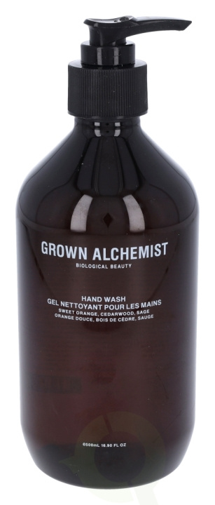 Grown Alchemist Hand Wash 500 ml Sweet Orange, Cedarwood & Sage in the group BEAUTY & HEALTH / Skin care / Body health / Scented soaps at TP E-commerce Nordic AB (C46317)