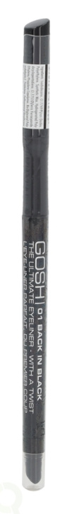 Gosh The Ultimate Eyeliner 0.4 gr #01 Back In Black in the group BEAUTY & HEALTH / Makeup / Eyes & Eyebrows / Eyeliner / Kajal at TP E-commerce Nordic AB (C46351)