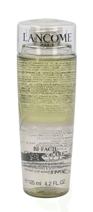 Lancome Bi-Facial Clean & Care Eye Make-Up Remover 125 ml in the group BEAUTY & HEALTH / Makeup / Makeup removal at TP E-commerce Nordic AB (C46379)